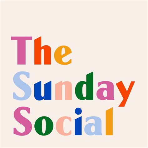 Sunday social - Sunday Social, Berlin, Germany. 180 likes · 3 were here. The House/Garage Sunday Joint @Suicide Garten featuring Tanith as Desastronaut, every Sunday 19:00 - 23:00, starting June 2nd ...
